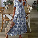 Dianna™ - Boho Bauchbedeckendes Kleid