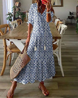 Emily™ - Boho Bauchbedeckendes Kleid