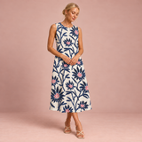 Bequemes ärmelloses Sommerkleid