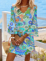 Gwen™ - Stilvolles Bedrucktes Kleid