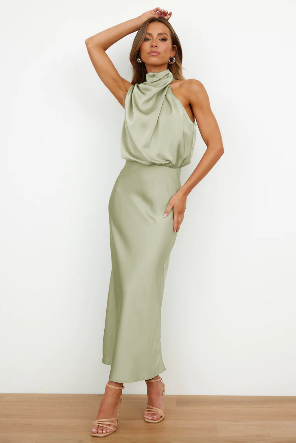 Carlina | Damen Ärmelloses Maxikleid