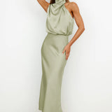 Carlina | Damen Ärmelloses Maxikleid