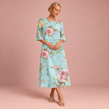 Fließendes langes Kleid – chic und bequem