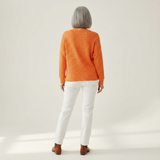 Greta | Schlichter Pullover in Waffelstrick