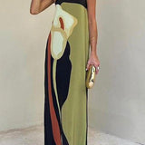 Phoebe | Damen Trägerloses Maxikleid