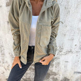 Concetta - Freizeitjacke Mit Kapuze Und Reißverschluss