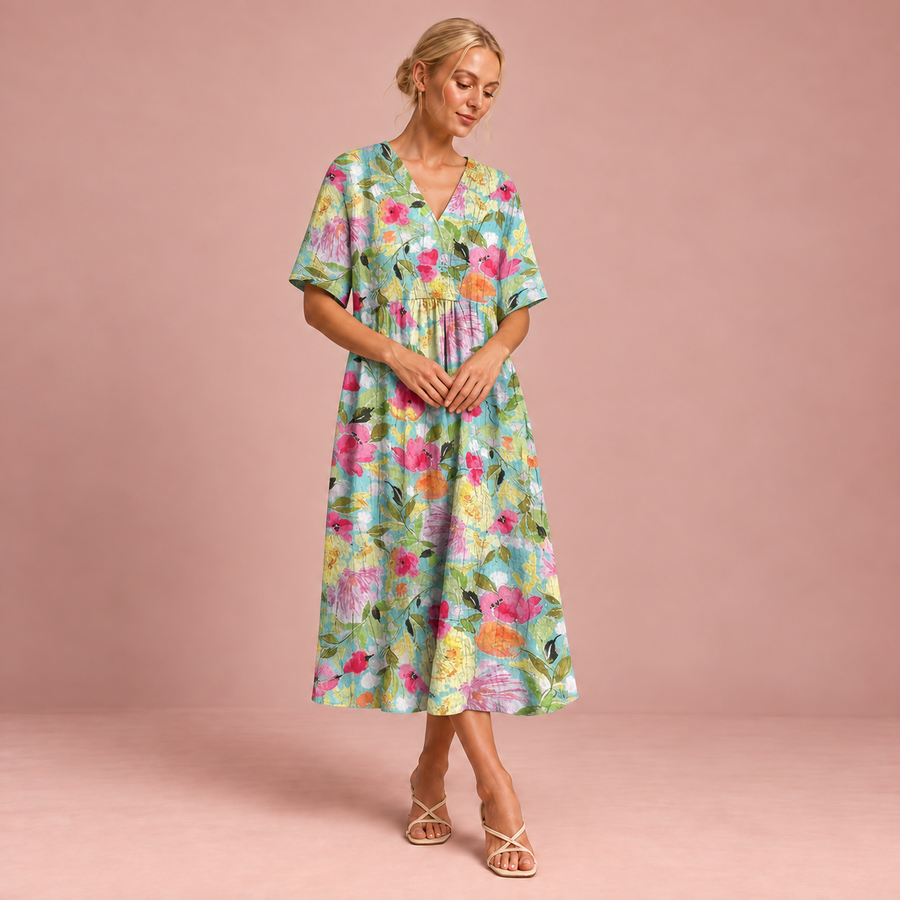 Bequemes Sommerkleid