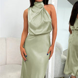 Carlina | Damen Ärmelloses Maxikleid
