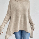 Bridgette™ - Bequemer langer Rollkragenpullover