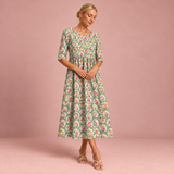 Fließendes langes Kleid – chic und bequem