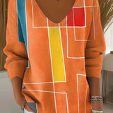 Beatrice – Pullover mit V-Ausschnitt