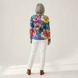 Johanna | Pullover mit großen Blüten
