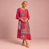 Fließendes langes Kleid – chic und bequem