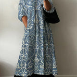 Elegantes Kleid mit Blumenmuster Lia