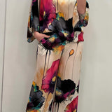 Emmarie - Elegantes Bedrucktes Set
