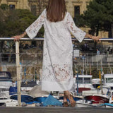 Grace™ - Modernes Fließendes Raffiniertes Spitzenkleid