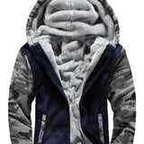 Noah - Warme Herren Fleecejacke Mit Kapuze