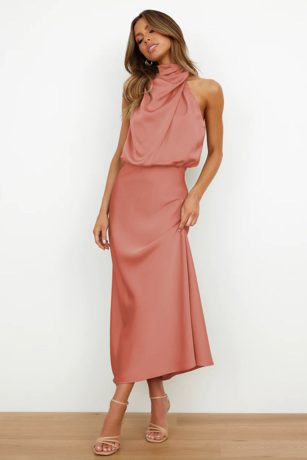 Carlina | Damen Ärmelloses Maxikleid