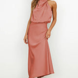Carlina | Damen Ärmelloses Maxikleid