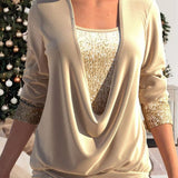 Flaire™ | Oberteil aus Glitterpailletten
