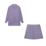 Frieda | Leichtes Blusen- und Shorts-Set