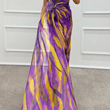 Elena | Lebhaftes Maxikleid