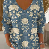 Beatrice – Pullover mit V-Ausschnitt