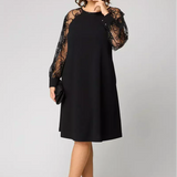 Barbora™ - Elegantes Kleid mit Spitzenärmeln