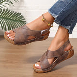Vintage-Sandalen