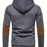Emanuele - Männer Waffel Casual Hoodies
