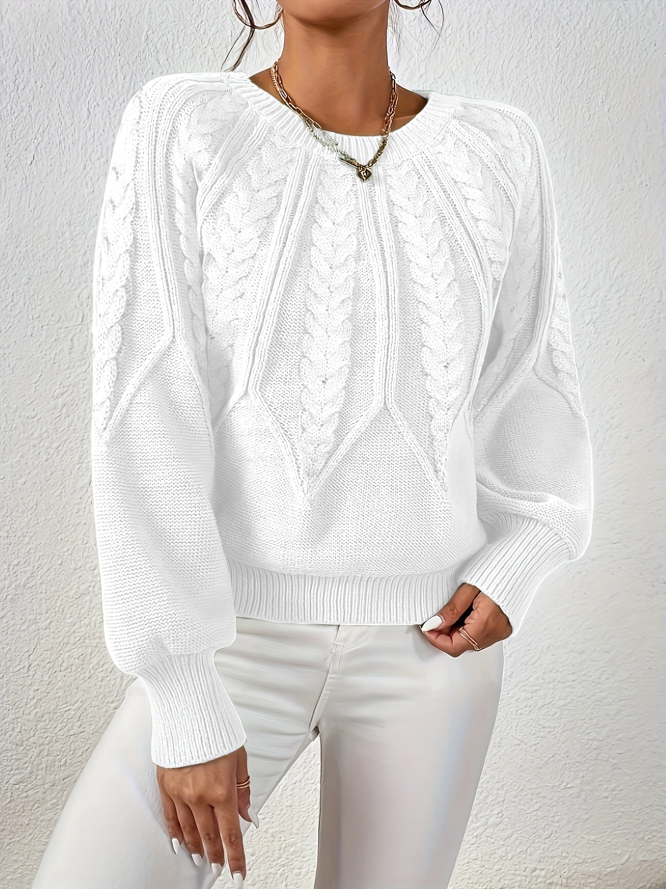 Jane™ - Eleganter Pullover mit langen Ärmeln