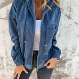 Concetta - Freizeitjacke Mit Kapuze Und Reißverschluss