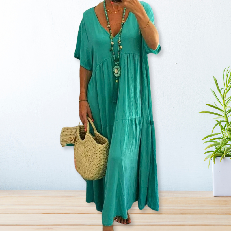 Maelis | Baumwolle-Leinen Kleid