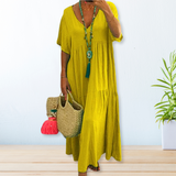 Maelis | Baumwolle-Leinen Kleid