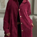 Cordia™ - Bequeme Cord-Jacke mit Kapuze