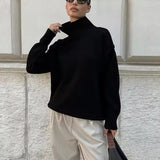 Isabella - Gestrickter Rollkragenpullover