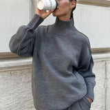 Isabella - Gestrickter Rollkragenpullover
