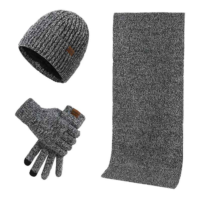 Tough Winter Set mit Mütze, Schal und Handschuhen