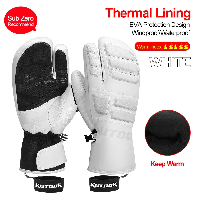 Herren Thermo-Fäustlinge für Wintersportler
