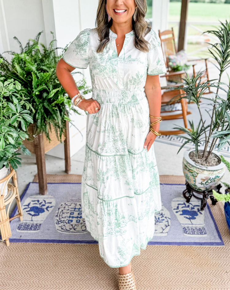 Eliza™ - Klassisches Toile Maxi