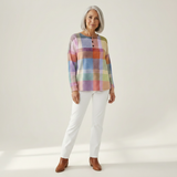 Antje | Pullover mit Karomuster in Pastell