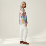 Antje | Pullover mit Karomuster in Pastell