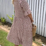 Zora | Von Ozeanen inspiriertes, luftiges Sommerkleid