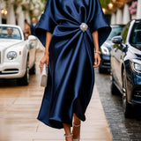 Elegantes Shimmer-Maxikleid