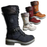 FrostLuxe™ - Wasserdichte Schnürstiefel in Wadenlänge