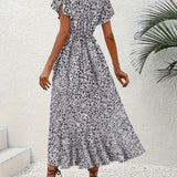 Elara | Fließendes, Bauch-umspielendes Wickelkleid