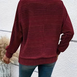 Sabine™ - Gemütlicher Pullover mit Fledermausärmeln