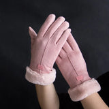 Warme Handschuhe mit Touchscreen