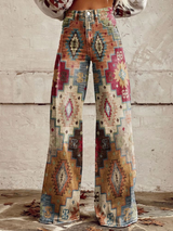 ELVIRA VINTAGE BREIT GESCHNITTETE HOSE