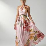 Amiel | Leichtes Blumenkleid Maxi